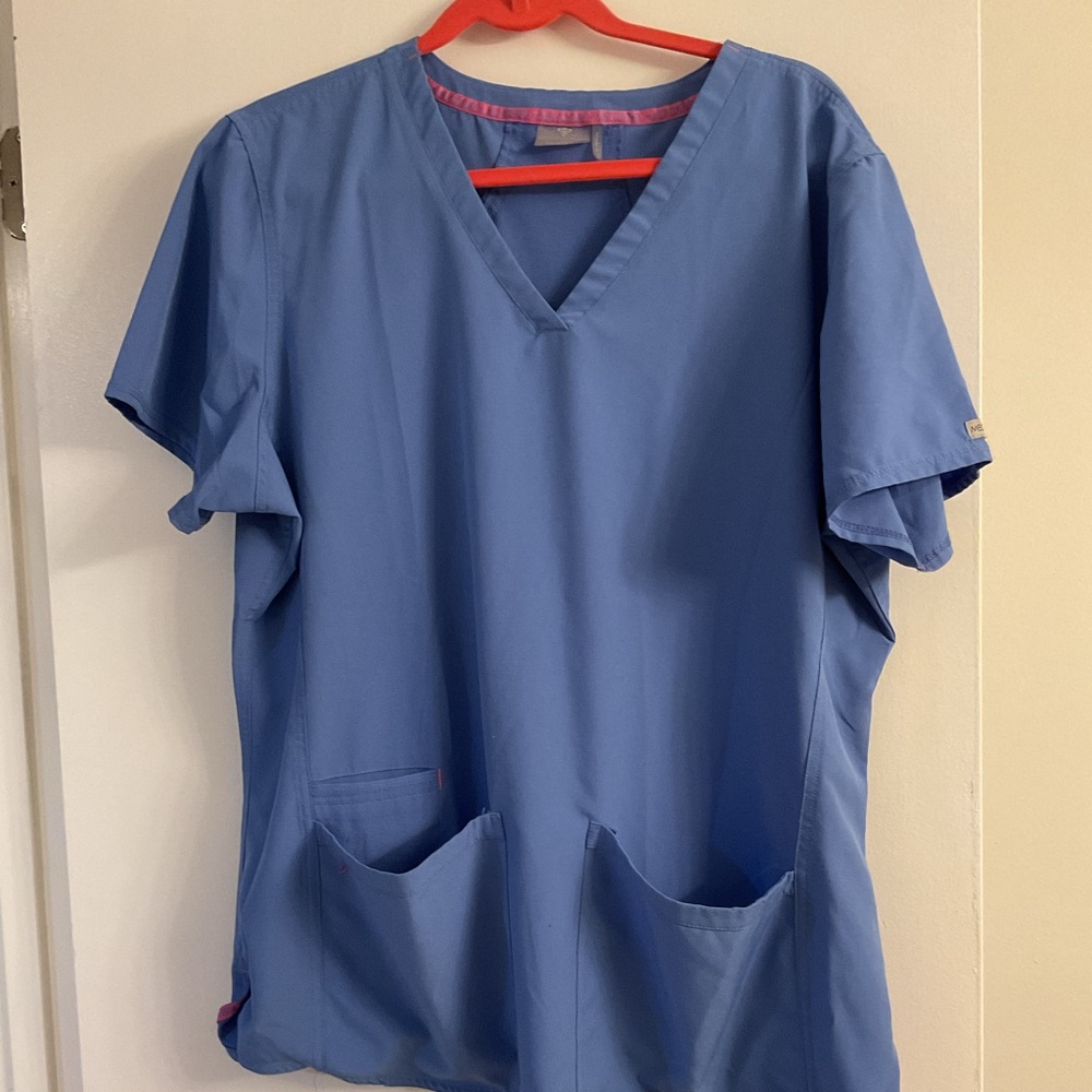 Med Couture Classic Blue Short Sleeve Tee
